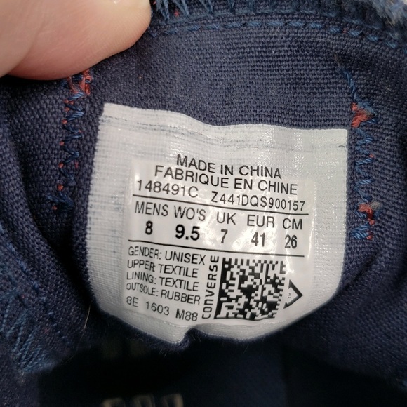 Converse Cons Unisex Hi Top Sneakers - Picture 10 of 11